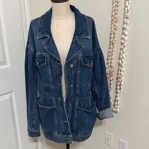 Habitual Dark Blue Jean Jacket